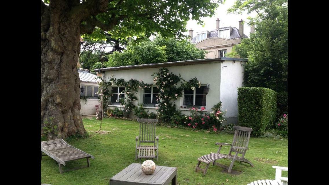 Le Petit Val Rose Villa Villennes-sur-Seine Luaran gambar